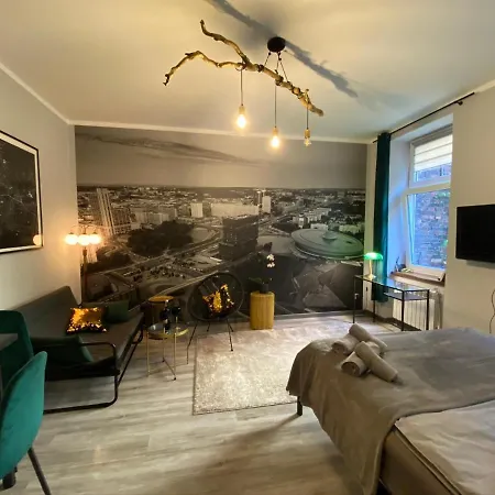 Apartament Czarne Zloto Katovice Exteriér fotografie